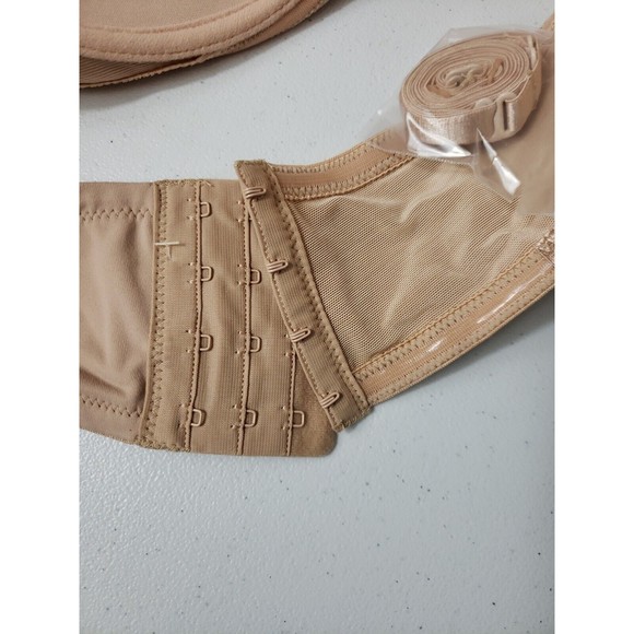 Va Bien Women's Beige Ultra Lift Full Cup Strapless Bra 46C NEW - Picture 6 of 15